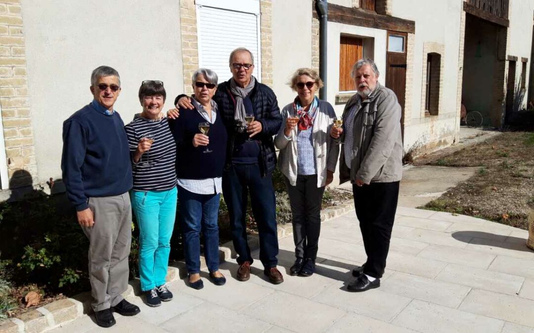 Des personnes d’Ambonnay venues découvrir notre jeu d’évasion